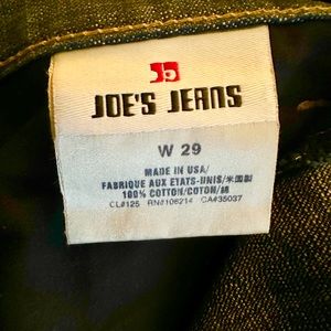 Joe’s Women’s Jeans, size 29 and super cute!